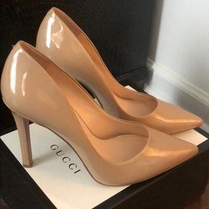 Jessica Simpson Cassini Nude Patent Pump